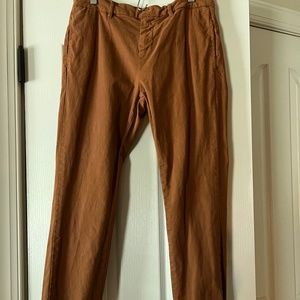 Nili Lotan Tel Aviv Pants Size 4 Rust/Maple